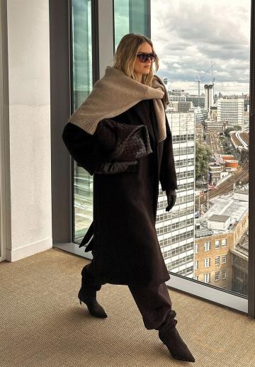 Шерстяное пальто