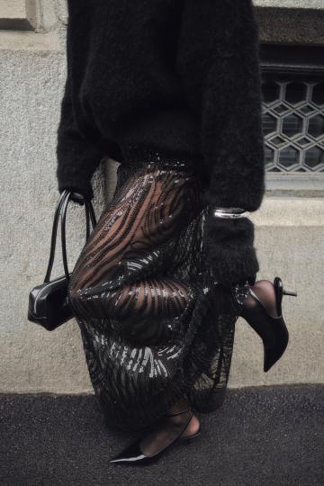 Юбка из джерси