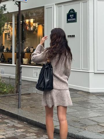 Вязаная юбка