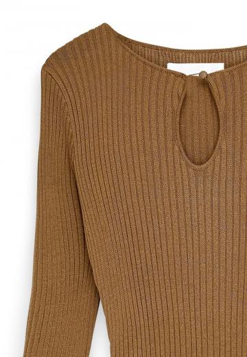 Вязаное платье