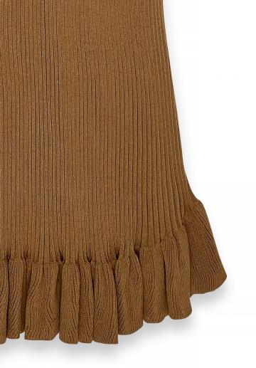 Вязаное платье