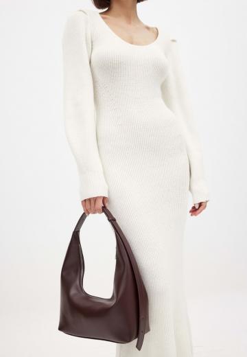 Вязаное платье