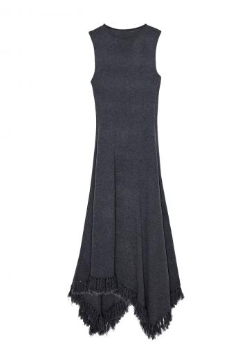 Вязаное платье