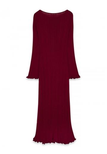 Вязаное платье