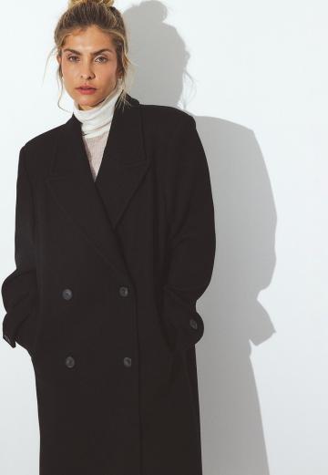 Шерстяное пальто