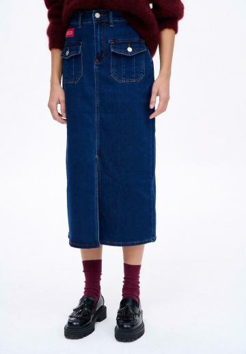 Джинсовая юбка
