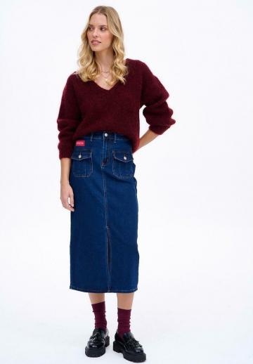 Джинсовая юбка