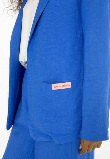 Длинный блейзер