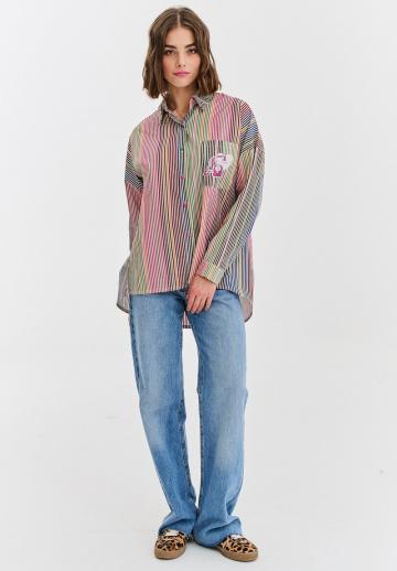 Длинная блузка