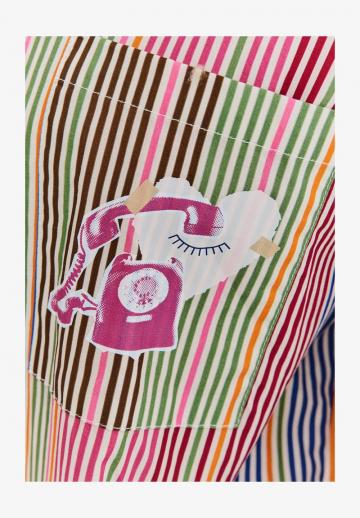 Длинная блузка