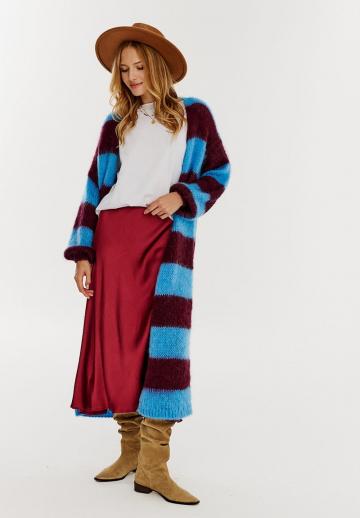 Длинный жилет