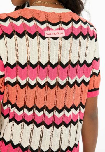 Вязаное платье