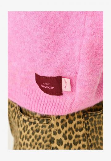 Пуловер с коротким рукавом