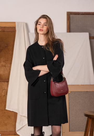 Шерстяное пальто