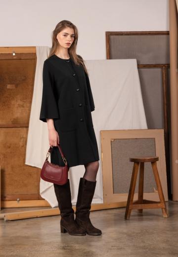 Шерстяное пальто