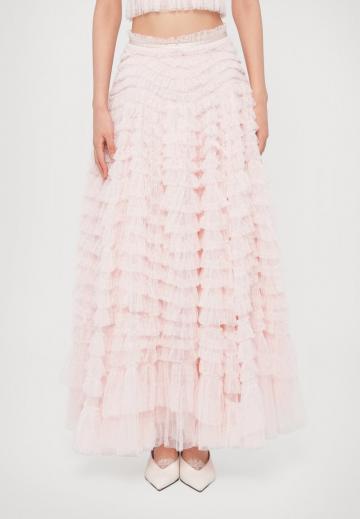 Юбка с воланами
