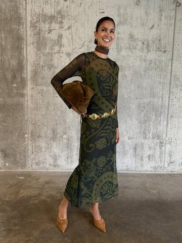 Длинное платье