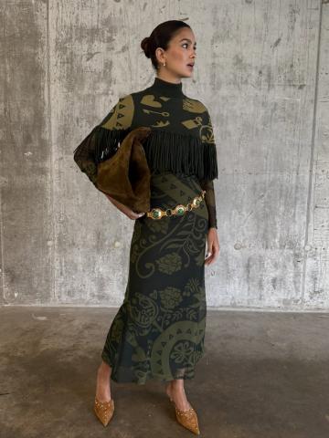 Длинное платье