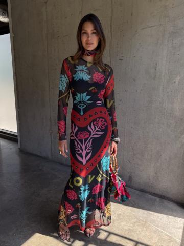 Длинное платье