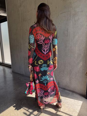 Длинное платье