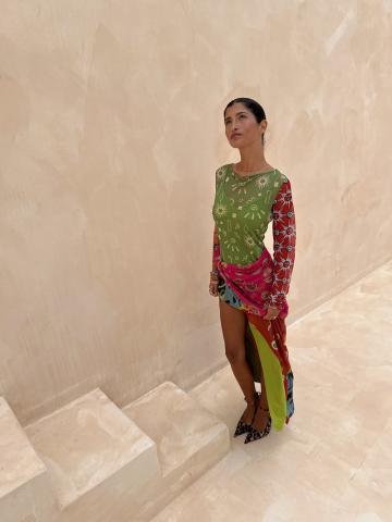 Платье макси