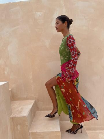 Платье макси