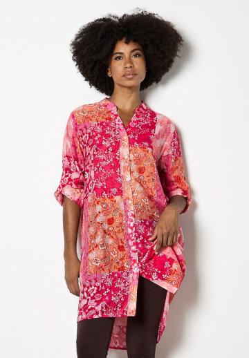 Длинная блузка