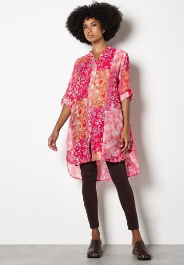 Длинная блузка