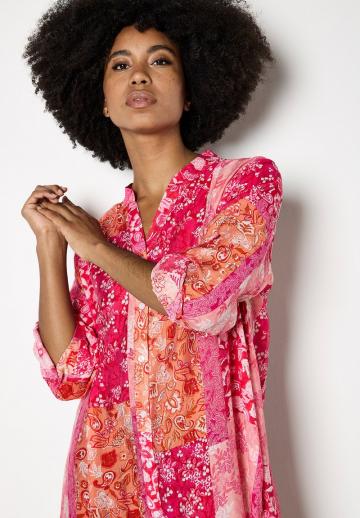 Длинная блузка