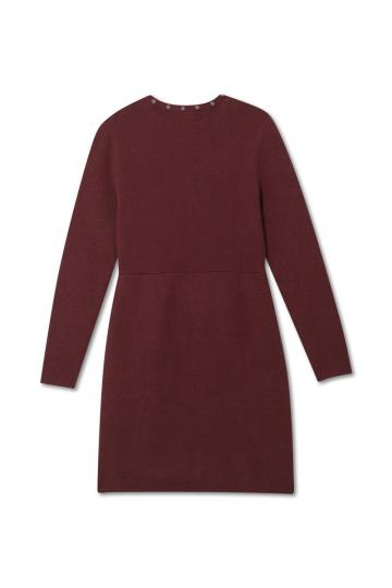 Вязаное платье