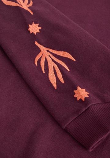 Пуловер с капюшоном