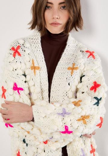 Вязаная кофта