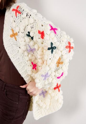 Вязаная кофта