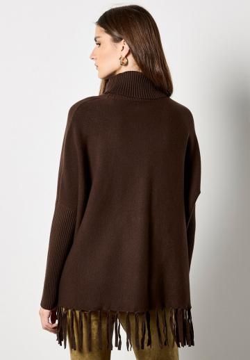 Длинный пуловер