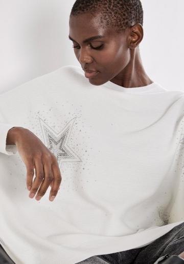 Длинный пуловер