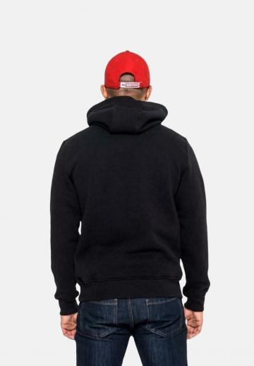 Пуловер с капюшоном