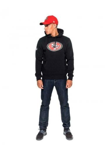 Пуловер с капюшоном