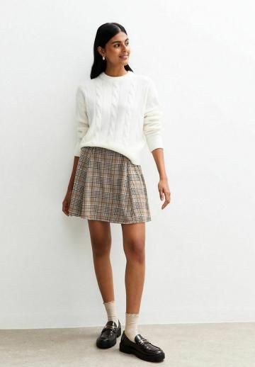 Юбка в клетку