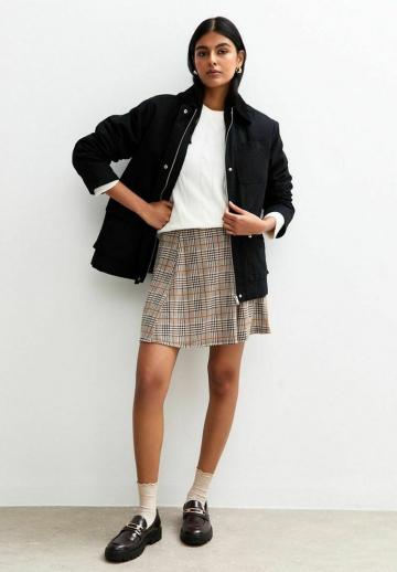 Юбка в клетку