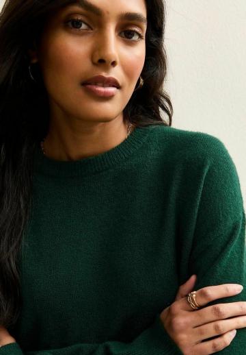 Длинный пуловер