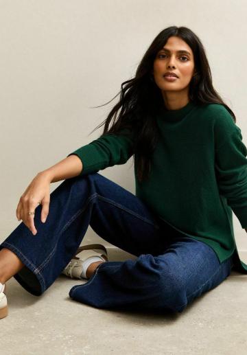 Длинный пуловер