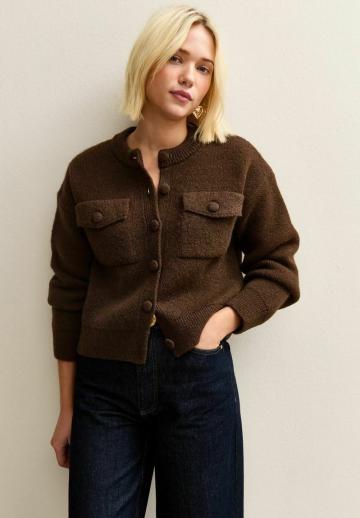 Куртка с накладнымит карманами