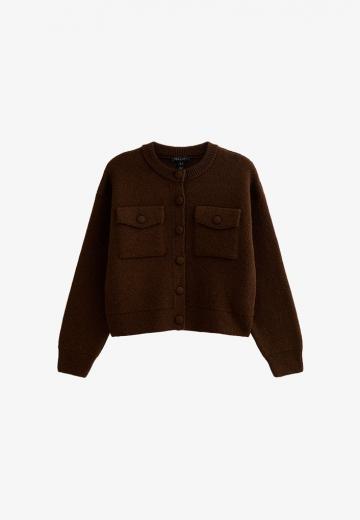 Куртка с накладнымит карманами