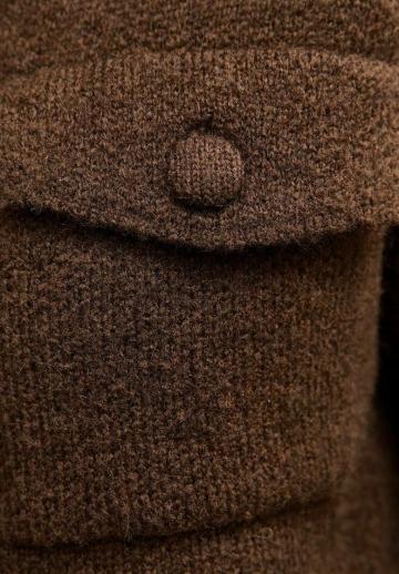 Куртка с накладнымит карманами