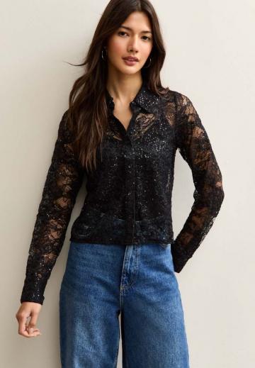 Кружевная блузка