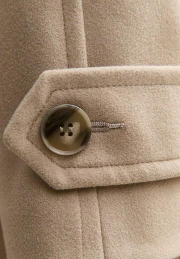 Шерстяное пальто