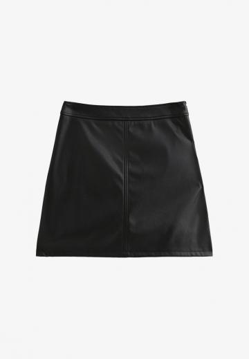 Кожаная юбка
