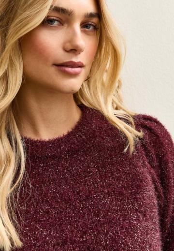 Пуловер с коротким рукавом