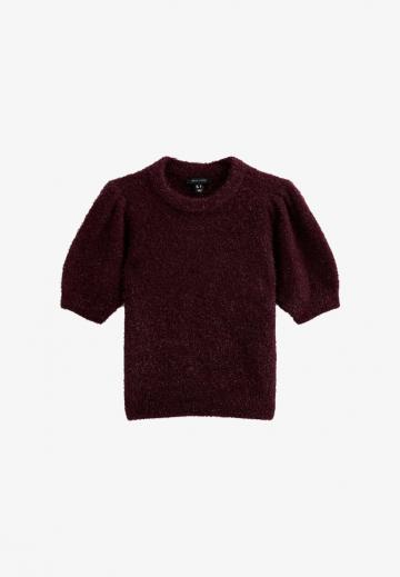 Пуловер с коротким рукавом