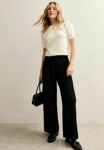 Пуловер с коротким рукавом